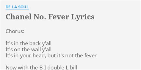 De La Soul – Chanel No. Fever Lyrics 